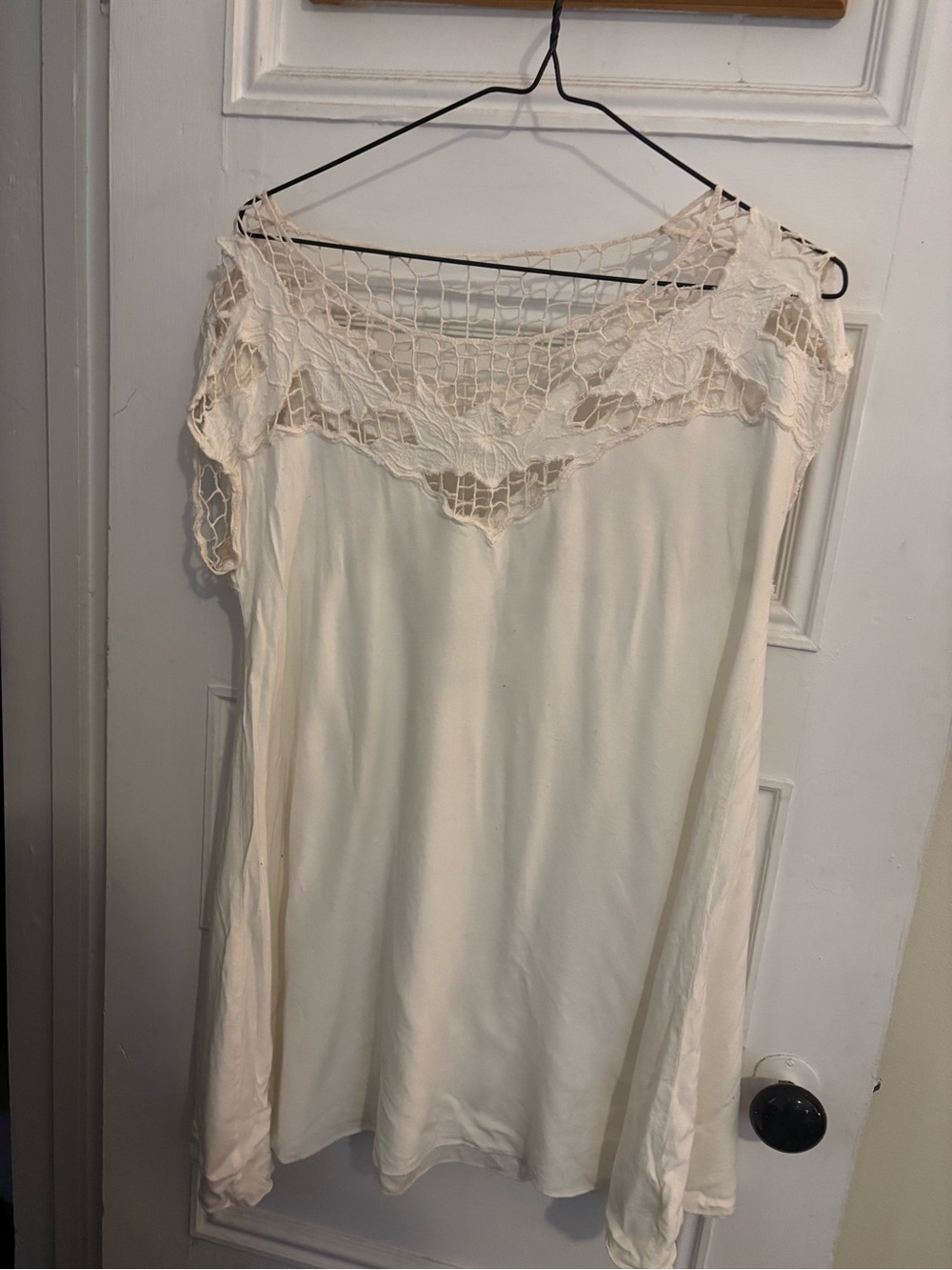 Kimchi Blue Ivory Crochet Lace dress